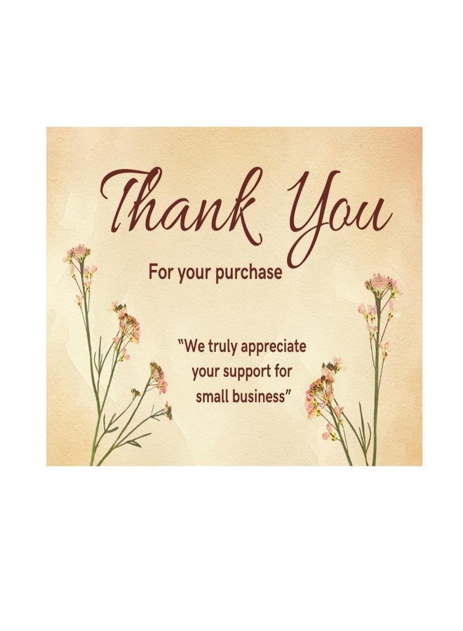 BenignCraft Thank You Tags, 100 Pcs Colored Professional Designed (6 × 9 Cm) Packaging Cards for Gift Shop Small Business E-Commerce, Thanksgiving Labels to Customers - Image 1
